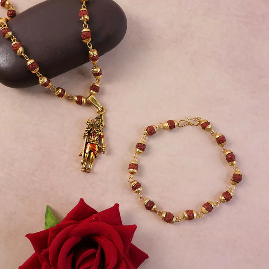 Mahadev Rudraksha Necklace Combo – Divine Blessings & Protection